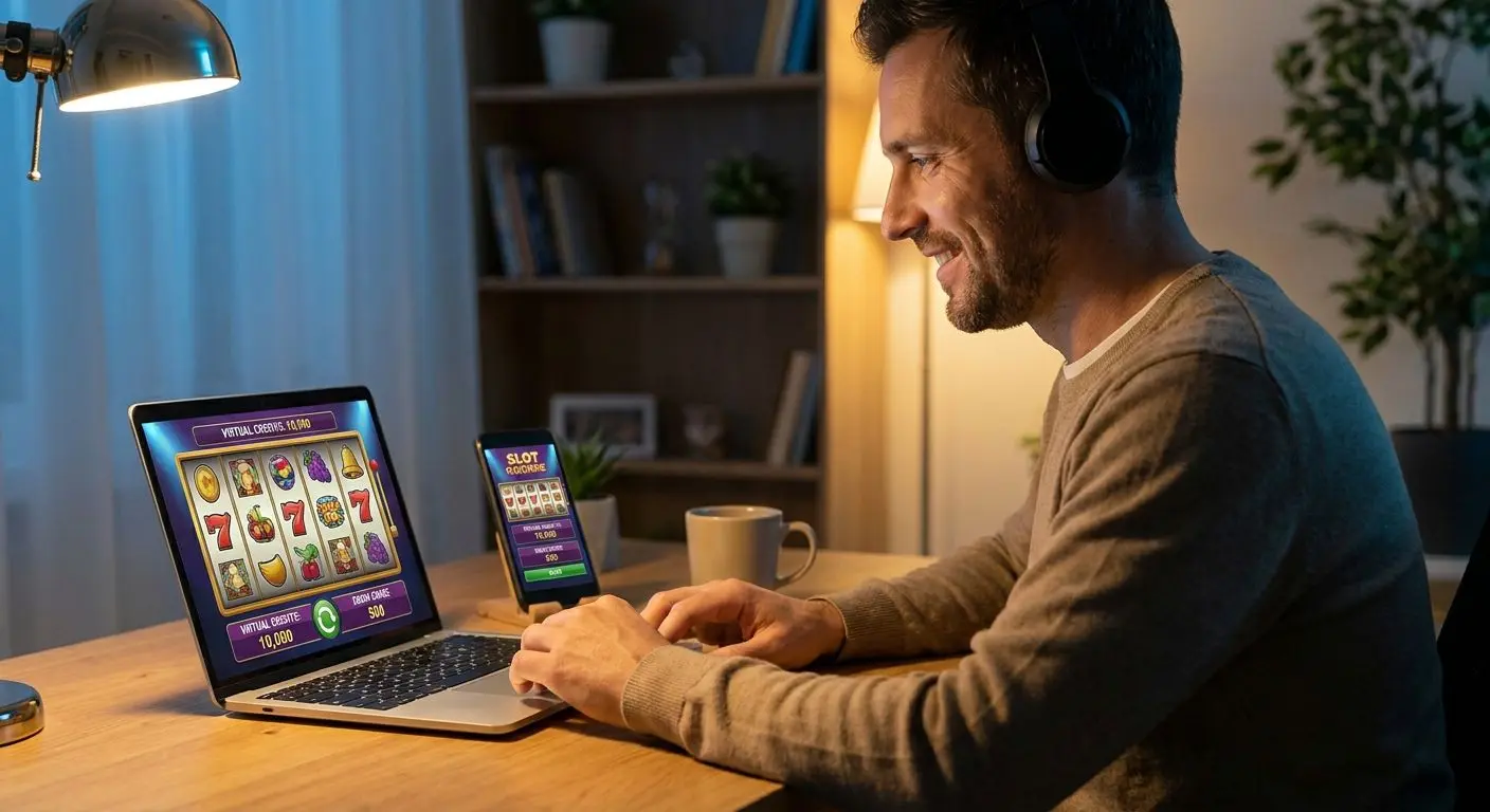 Testování slotu v demo režimu s virtuálními kredity