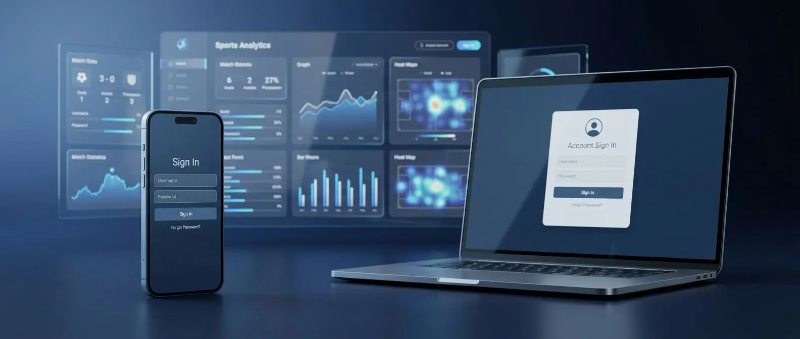 Mobil a notebook s přihlašovacím formulářem BetX v moderním rozhraní