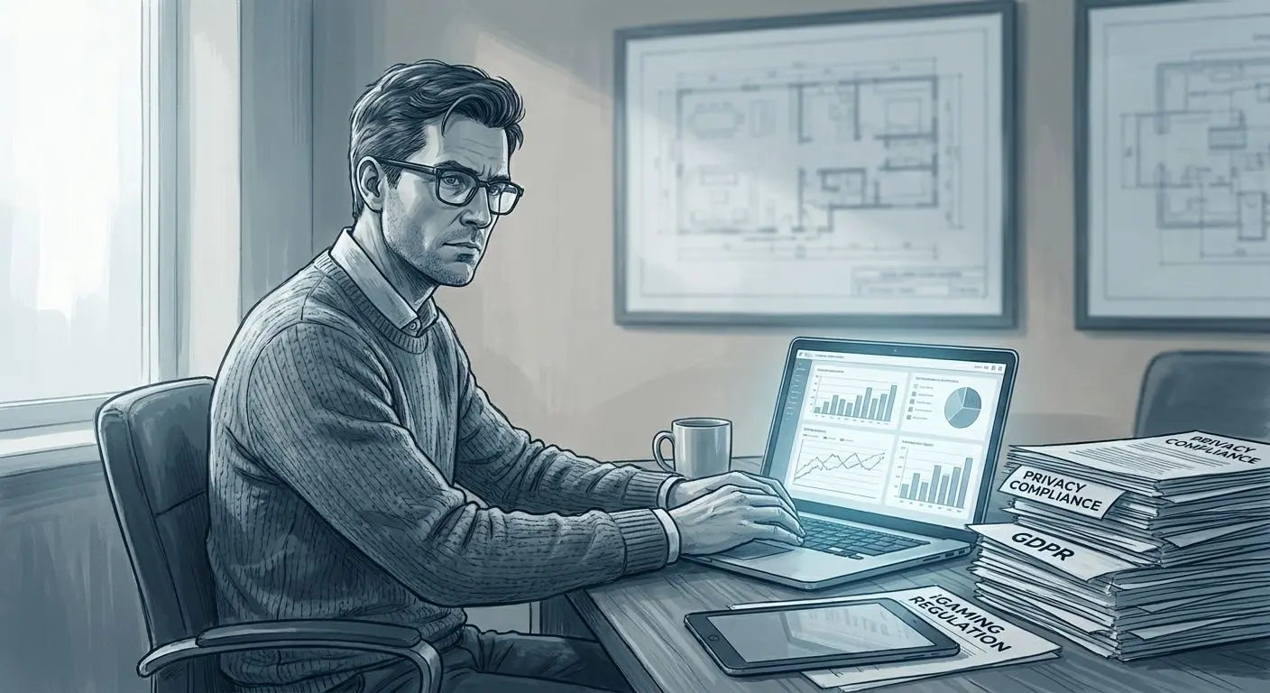 Ilustrační vizuál experta na data a digitální služby